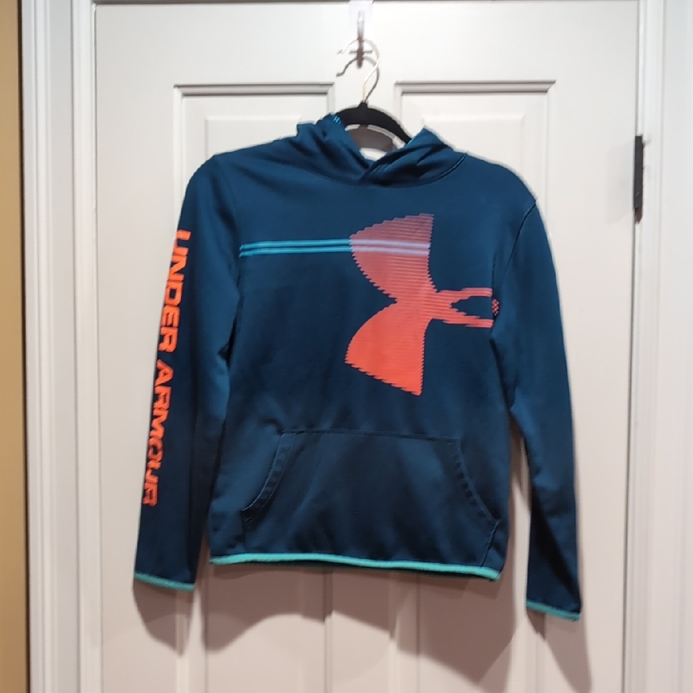 Under Armour Blue Performance Hoodie Sweatshirt